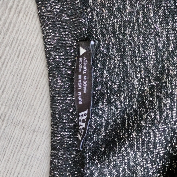 Zara sparkling long sleeve top - Picture 2 of 3